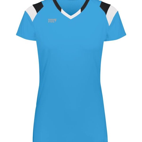 Ladies TruHit Tri-Color Short Sleeve Jersey Thumbnail