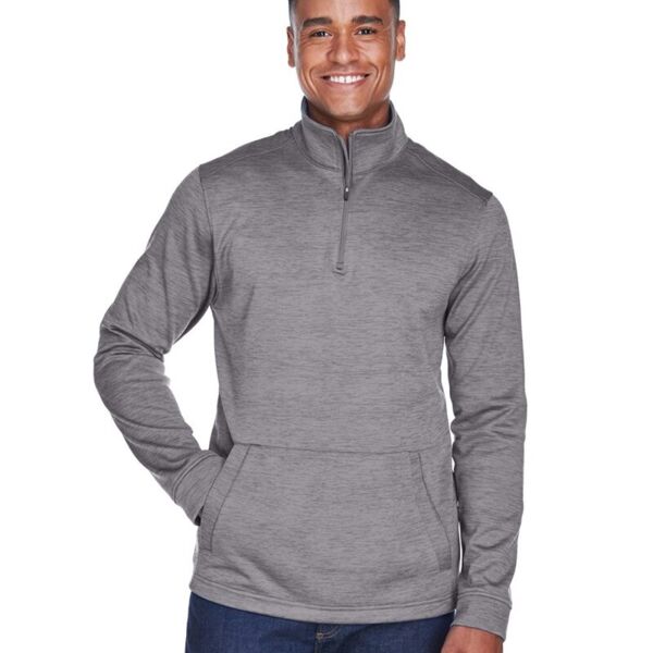 Men's Newbury Mélange Fleece Quarter-Zip Pullover Thumbnail